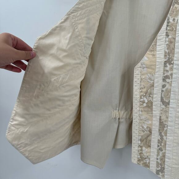 Vintage 90s handmade Quilted Vest - Picture 4 of 7